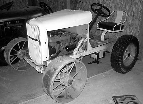 Old tractor from Museum