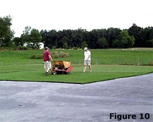 Infill - Figure 10. Topdressed infill