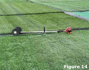 Infill - Figure 14. Hand held power broom figure 14, hand held power broom