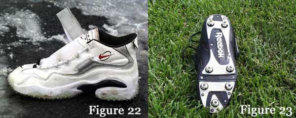 Infill - Figure 22-23. Nike Air Zoom high top shoe and 7 post shoe