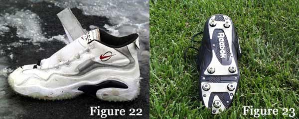 Infill - Figure 22-23. Nike Air Zoom high top shoe and 7 post shoe