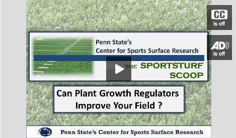 Penn State Center for Sports Surface Research PGR video