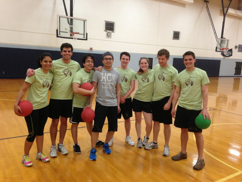 The Cool Beans Dodge Ball Team