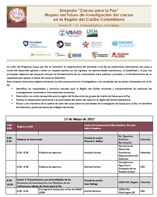 Agenda del Simposio - Symposium Agenda