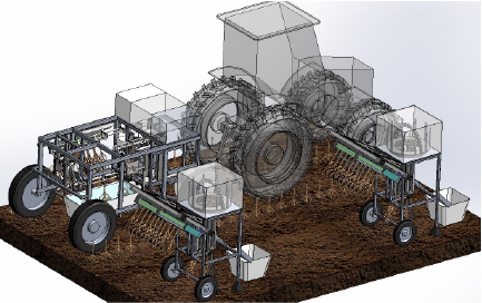 Root robot tractor