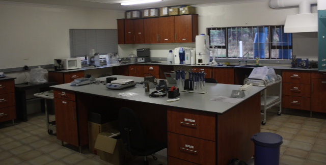 The plant nutrition lab at URBC