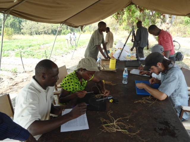 Jimmy at Misamfu demonstrating various techniques