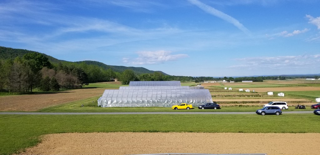 Rainout shelters at Rock Springs ready to go with new plastic