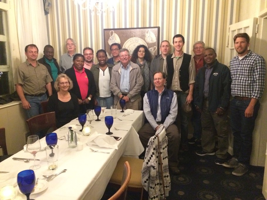 The Climate Resilient Bean Team assembled at their annual meeting in The Penn State University in State College, Pennsylvania September 7, 2017. The team met to discuss progress and to make plans for the final year of work in which new varieties will be released and other lines will be advanced through the breeding pipeline.