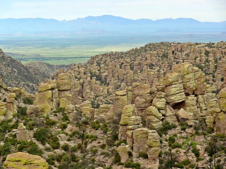 The Chiricauhua National Monument has a number of hiking trails through the ravines and rock formations, which serve as a nice break from field work.